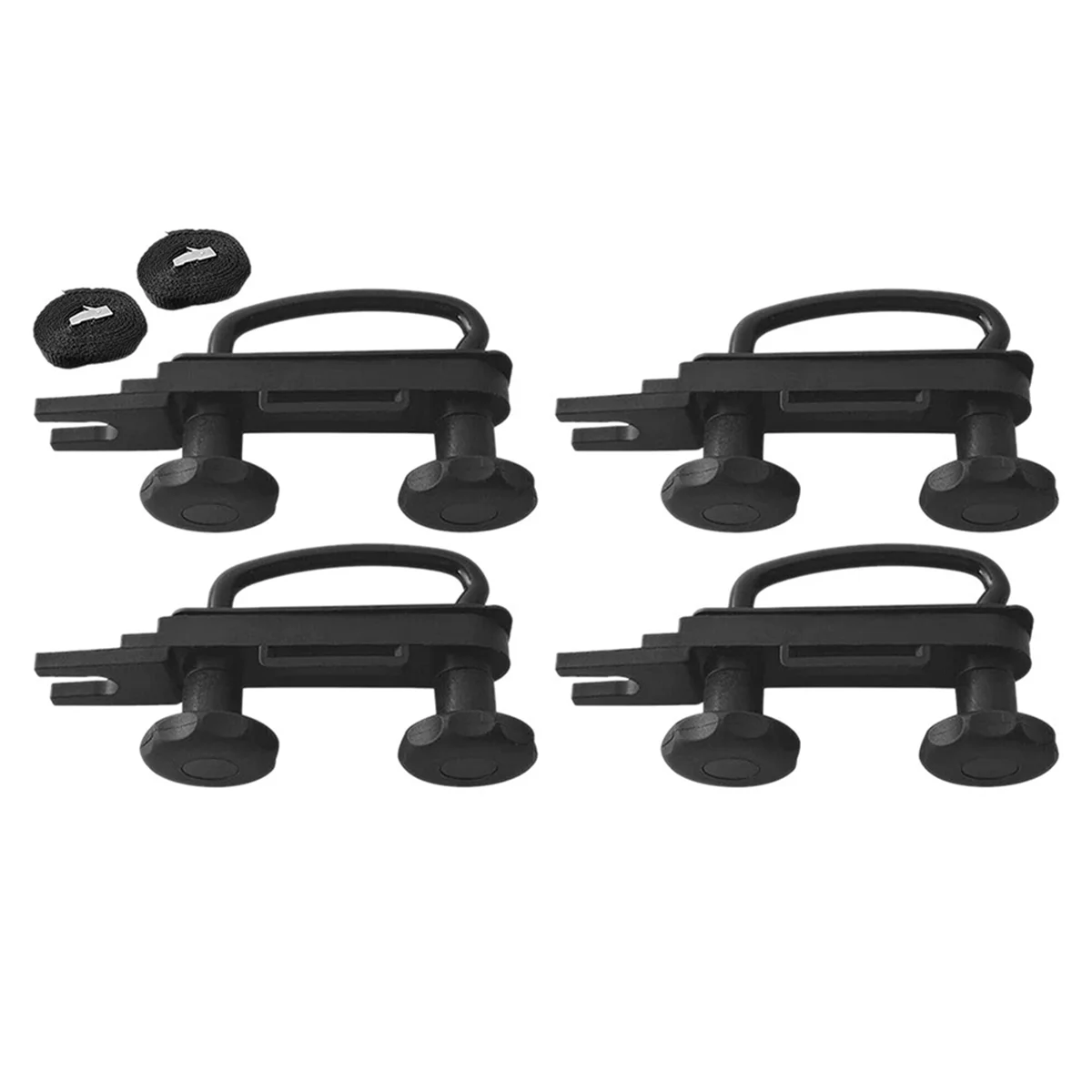 4 PCS Car Roof Luggage Accessories Van Mounting Accessories Kit Roof Box Bracket Mounting Accessories Kit