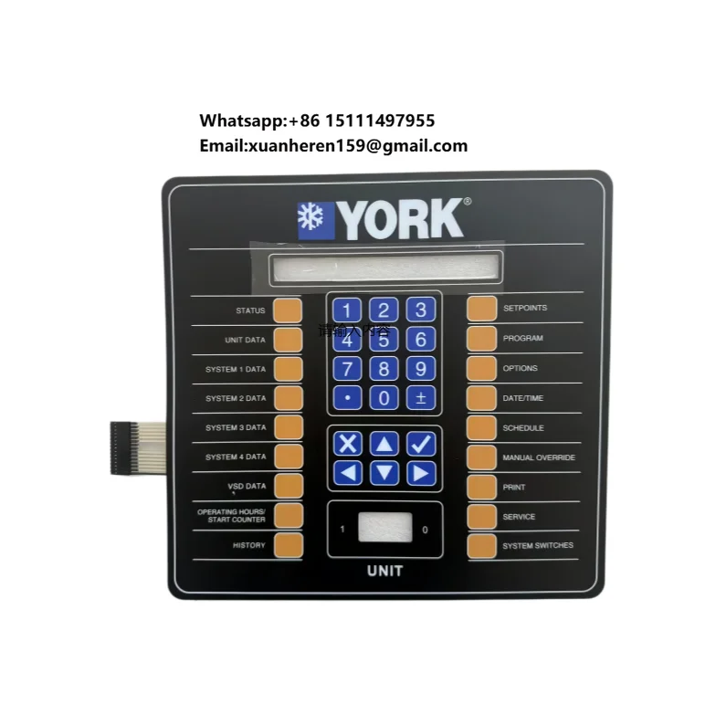 Yok Central Air Conditioning Control Panel 024 34930 000 Original Replacement Parts