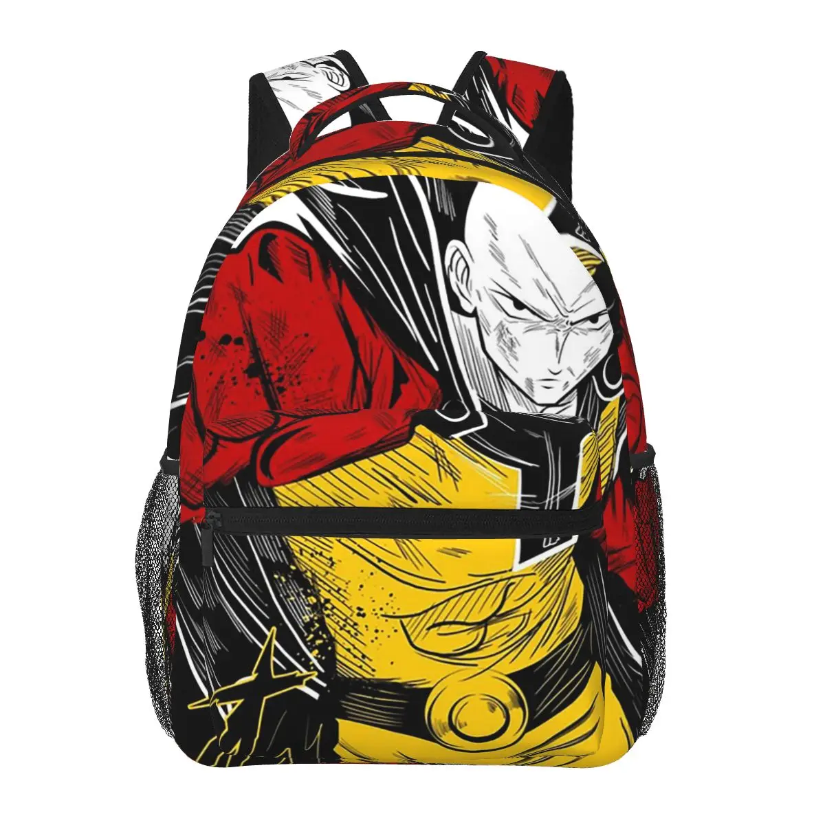 Tatsumaki One Punch Man Anime Student Backpack School Bag Hiking Travel Daypack for Men Women Fashion Bookbag Shoulder Bags