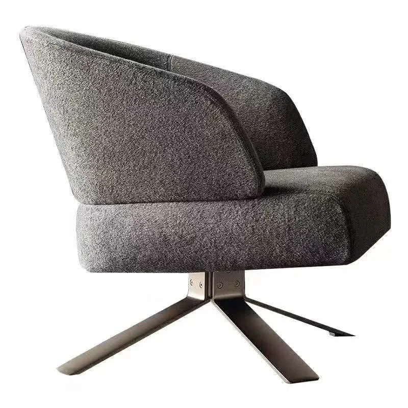 

Nordic, leisure chair, office, reception, light luxury, fabric, living room, balcony