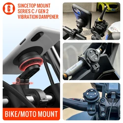 Motorcycle Handlebar Phone Holder Bike Mount Stand for Kawasaki Yamaha Ducati Mountain Bicycle Moto MTB Navigation 2nd Gen