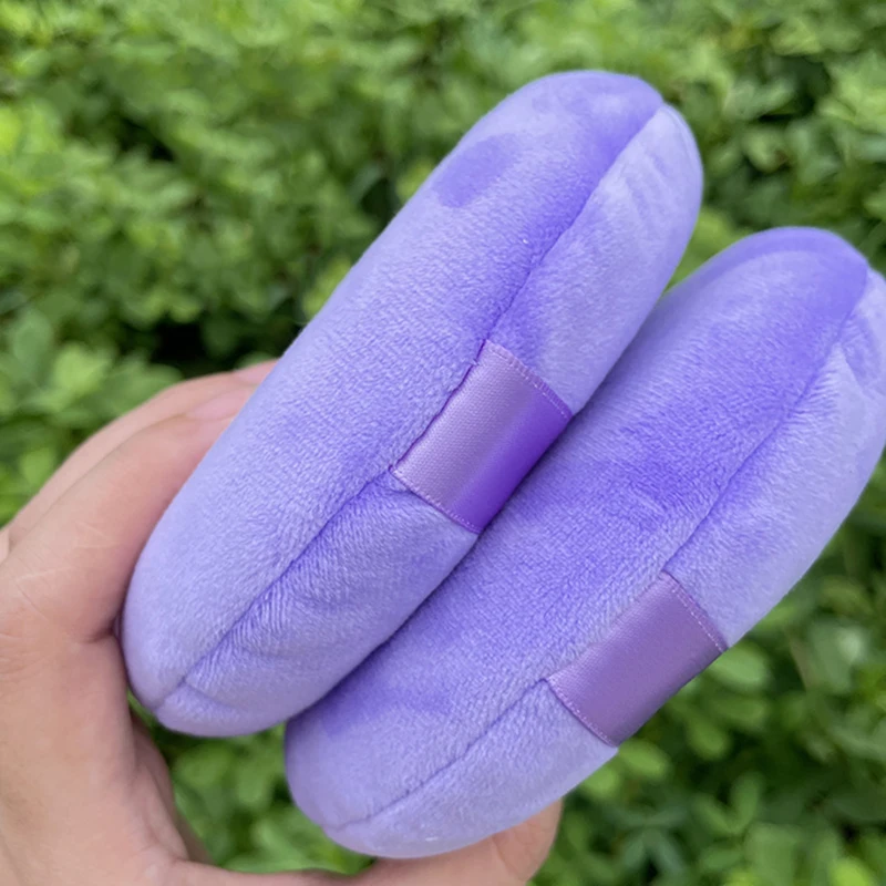 Soffio di polvere extra large da 13 cm Polvere fissante Big Mac Puff Polvere per il corpo Soffio per collo Braccio Lozione per il corpo Soffio per trucco 130 mm