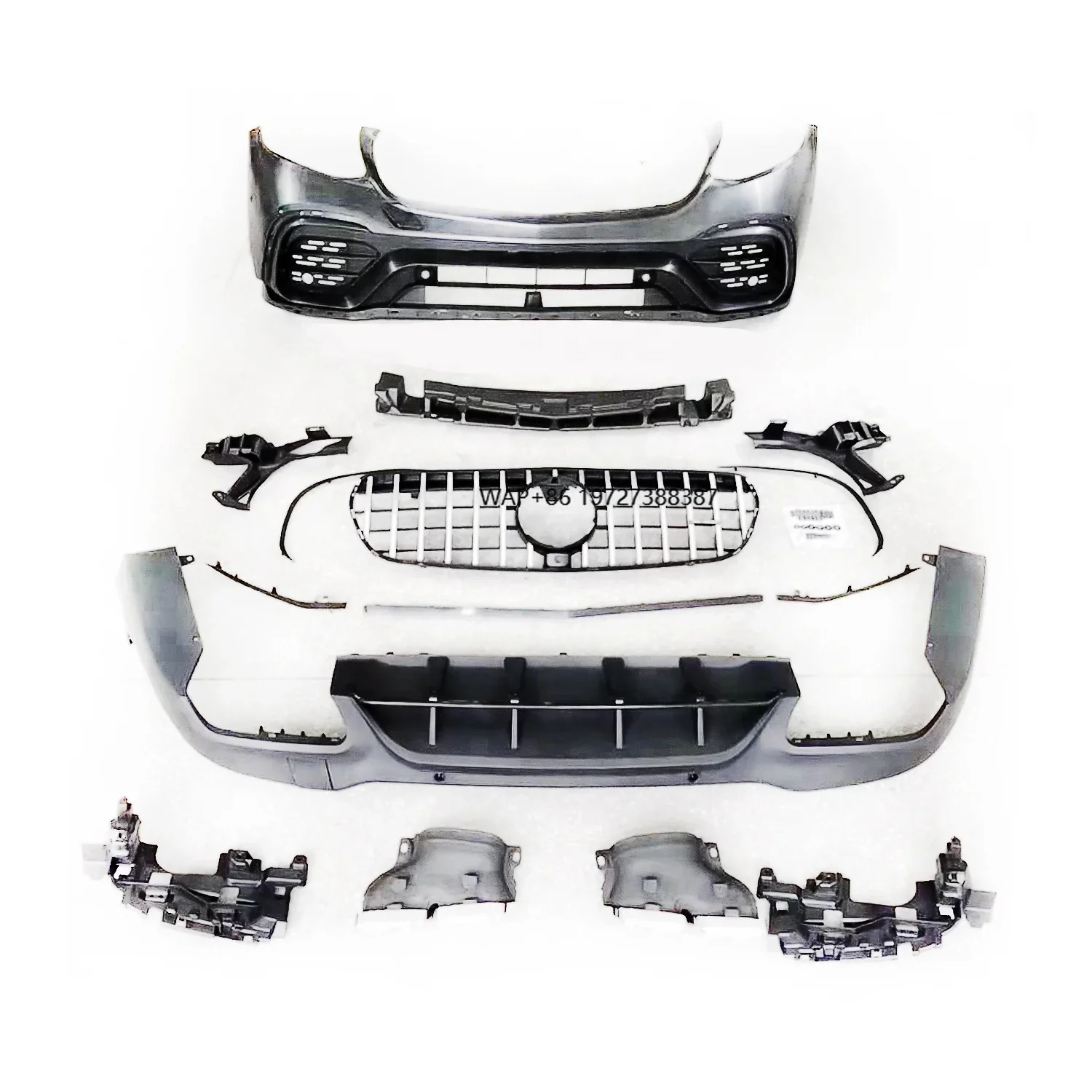 

Good material car bumper Glc replaced with GLC 63S style body kit