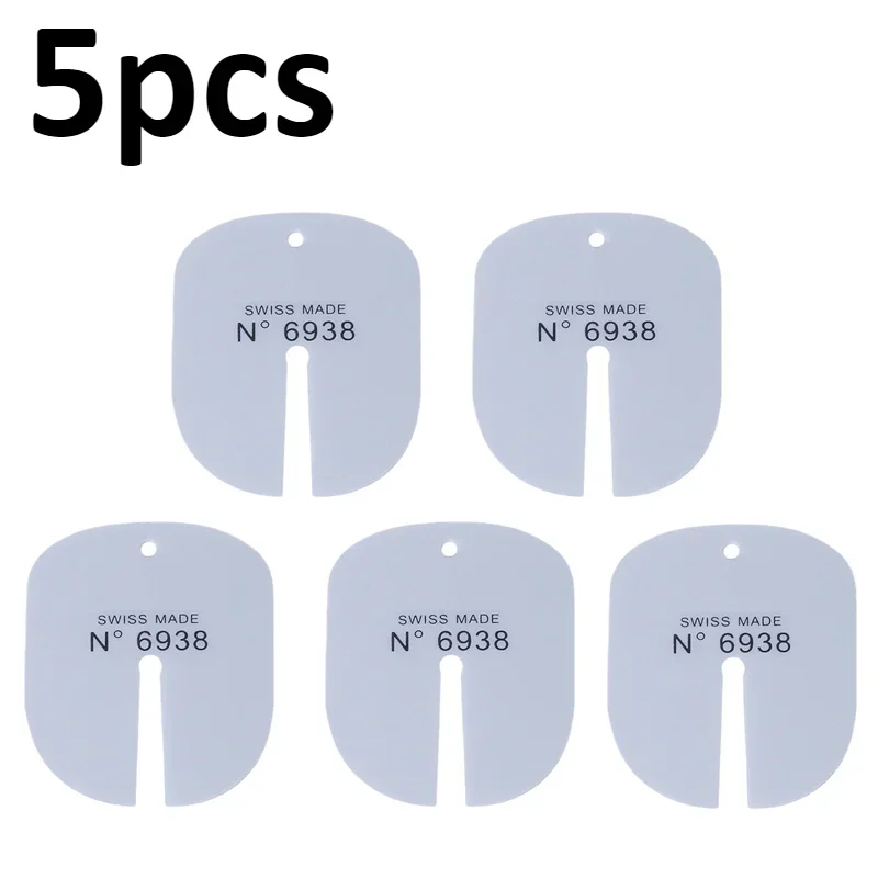 5PCS 6938 DIAL PROTECTOR SHIM WATCH HANDS REMOVER SHIM FOR WATCH DAIL CUSHION WATCH REPAIR TOOLS