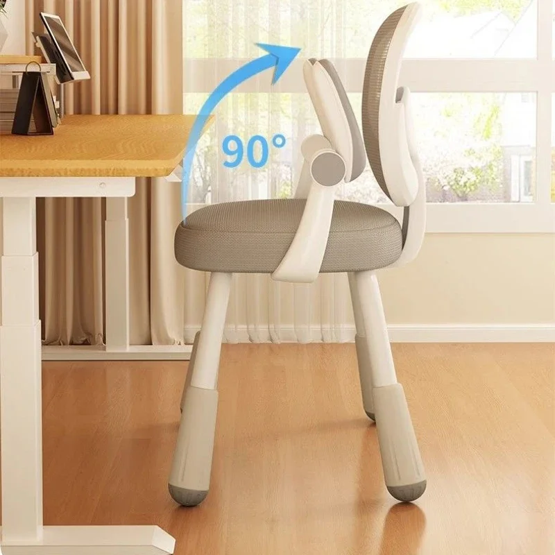 Children's Learning Lift Chair,student Writing Desk and Chair for Correction of Sitting Posture,adjustable Backrest Seat