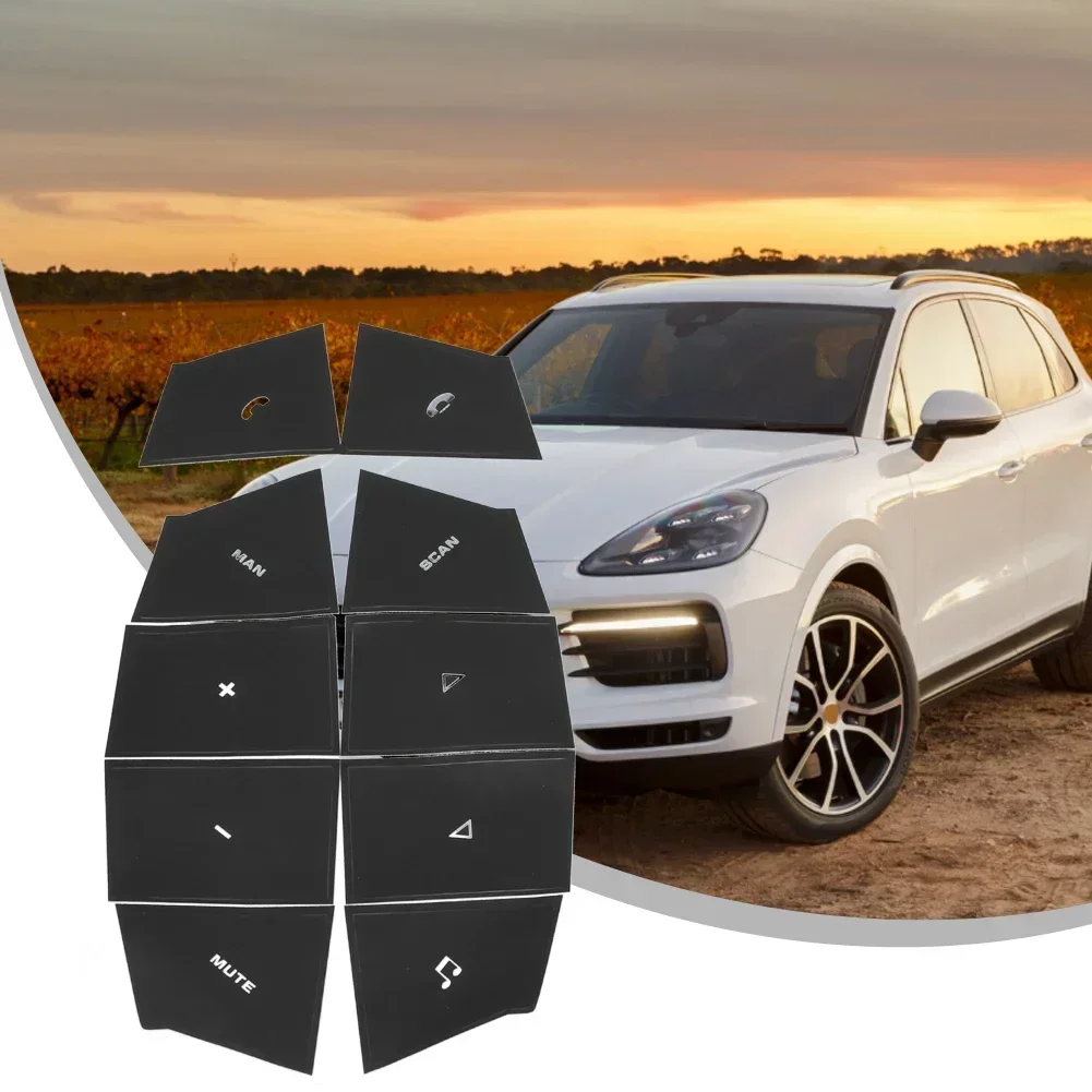 Easily Repair and Maintain Your For Porsche Cayenne's Steering Wheel Buttons with Our High Quality Decal Sticker