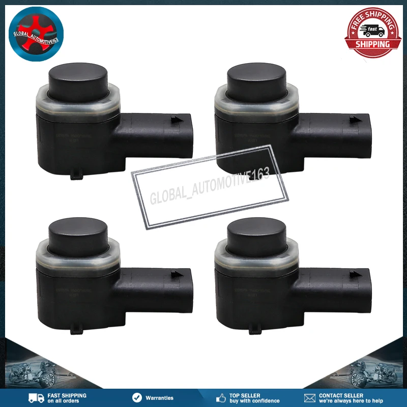 For AUDI Q3 Q5 Q7 VW Passat Golf Tiguan Suran Touareg SKODA Citigo Fabia SEAT Altea Leon Mii 4PCS PDC Parking Sensor 1S0919275