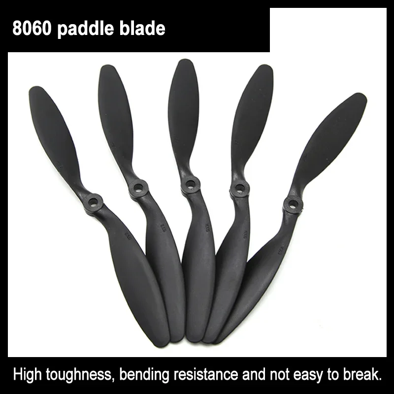 10pcs/lot 8060 Propellers Glass Fiber & Nylon Props For Rc Airplane Quadcopter Perfect 8x6 Rc Airplane Propellers Blades