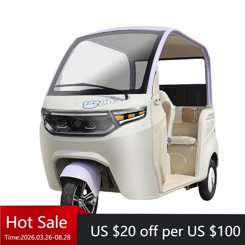 Yc Keyu hot selling low price high quality adult electric tricycle closed scooter covering tricycle electric mini car