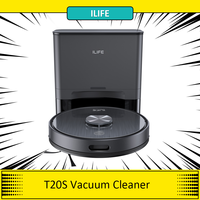 ILIFE T20S Robot Vacuum Cleaner, 5000Pa Suction Power, 260mins Runtime Self-Emptying Station System, LDS Navigation, App Control