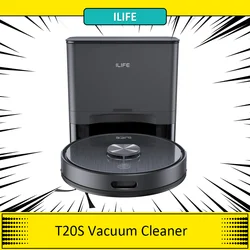 ILIFE T20S Robot Vacuum Cleaner, 5000Pa Suction Power, 260mins Runtime Self-Emptying Station System, LDS Navigation, App Control