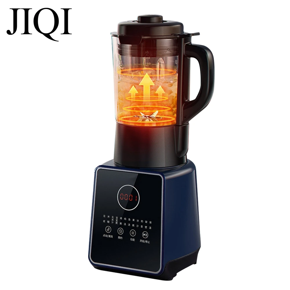 JIQI spremiagrumi per uso domestico frullatore automatico di latte di soia marmellata di latte frullato di latte miscelatore di cereali macinazione di cereali filtro per bevande calde/fredde gratuito