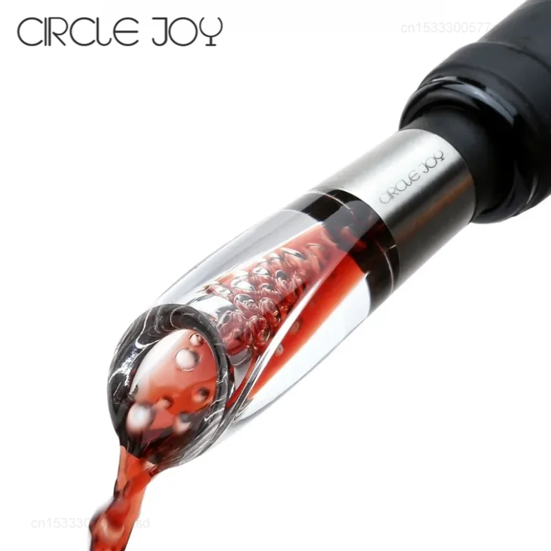 Xiaomi Circle Joy-Decanter de vinho em aço inoxidável, extrator de vinho boca inclinada, mini filtro manual portátil, ferramenta de derramamento, rápido