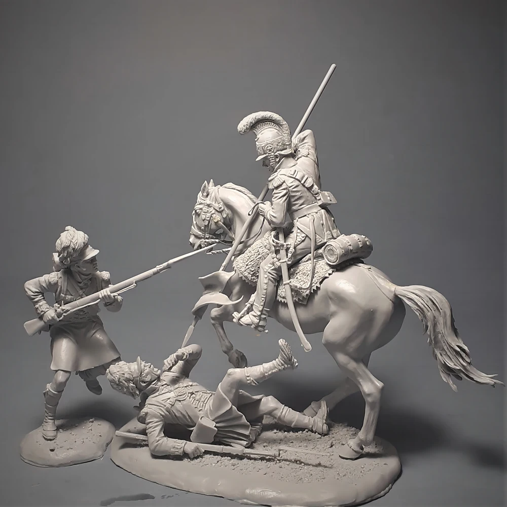 54mm Resin Model Figure Kits GK , Historical themes,Unassembled And Unpainted,395J