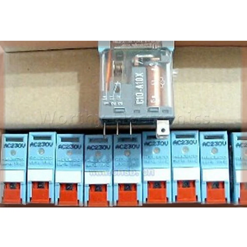 

Free Shipping 10pcs/lot C12-A21X AC230V / C12-G21X / C12-A21X DC24V Relays