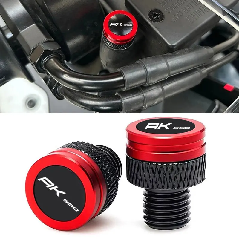 

2PCS For KYMCO AK 550 AK550 2017 2019 2020 2018-2024 Motorcycle CNC Rearview Side Mirror Hole Cap Plug Accessories