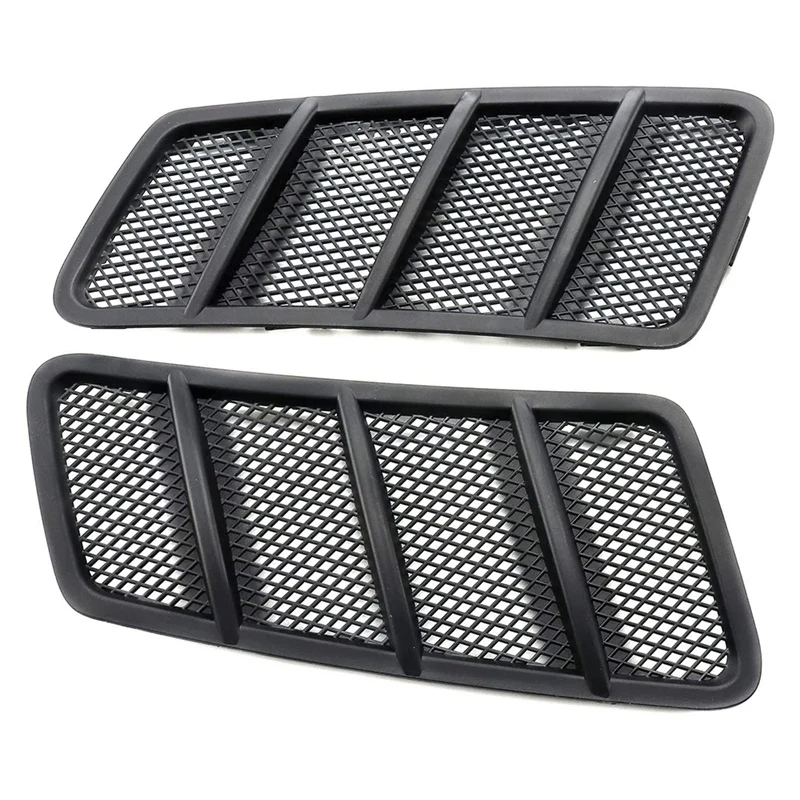 Hood Vents, Left And Right Side Air Grille Cover For Mercedes Benz W166 GL/ML-Class 2012-2015 1668800105 1668800205