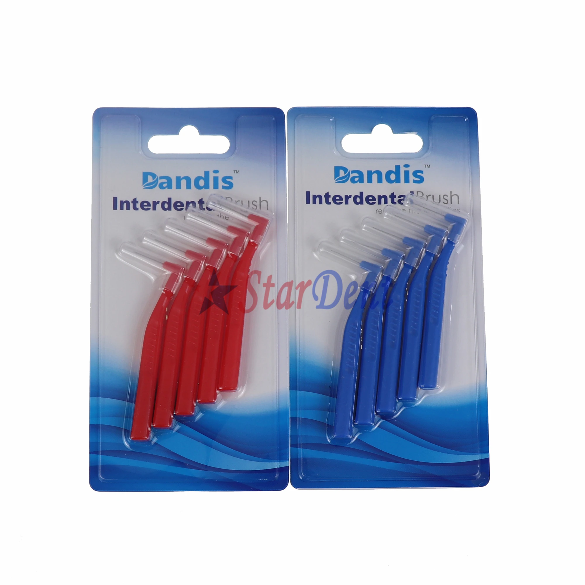 Recyclables Dentals Interdentals  Adult L-Shapeds Cleaning Brush.Orthodontics Materials