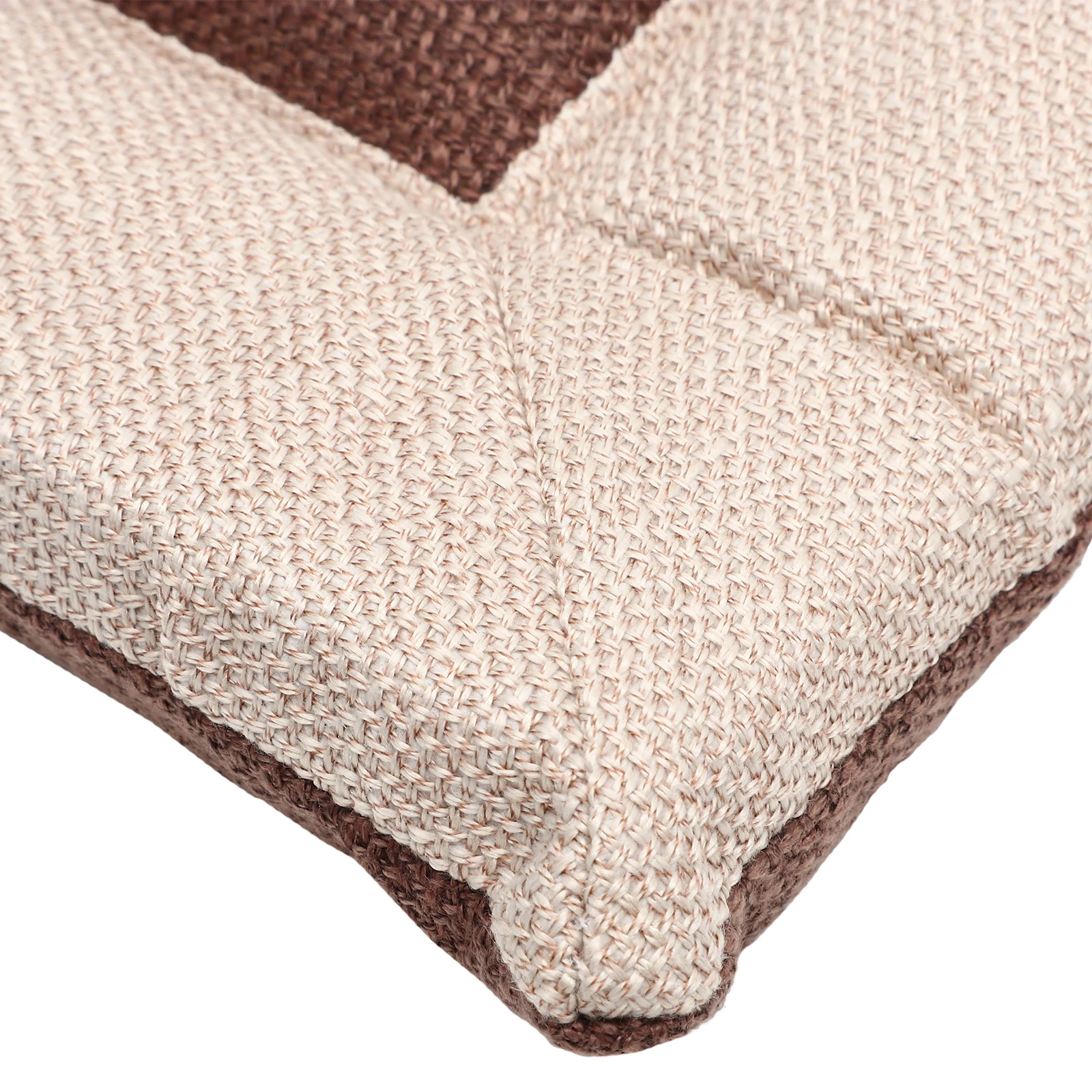 

Cotton Linen Chair Soft Breathable Pad Office Dining Chair Cushion Multi Purpose Floor Cushion Outdoor Garden Seat Mat