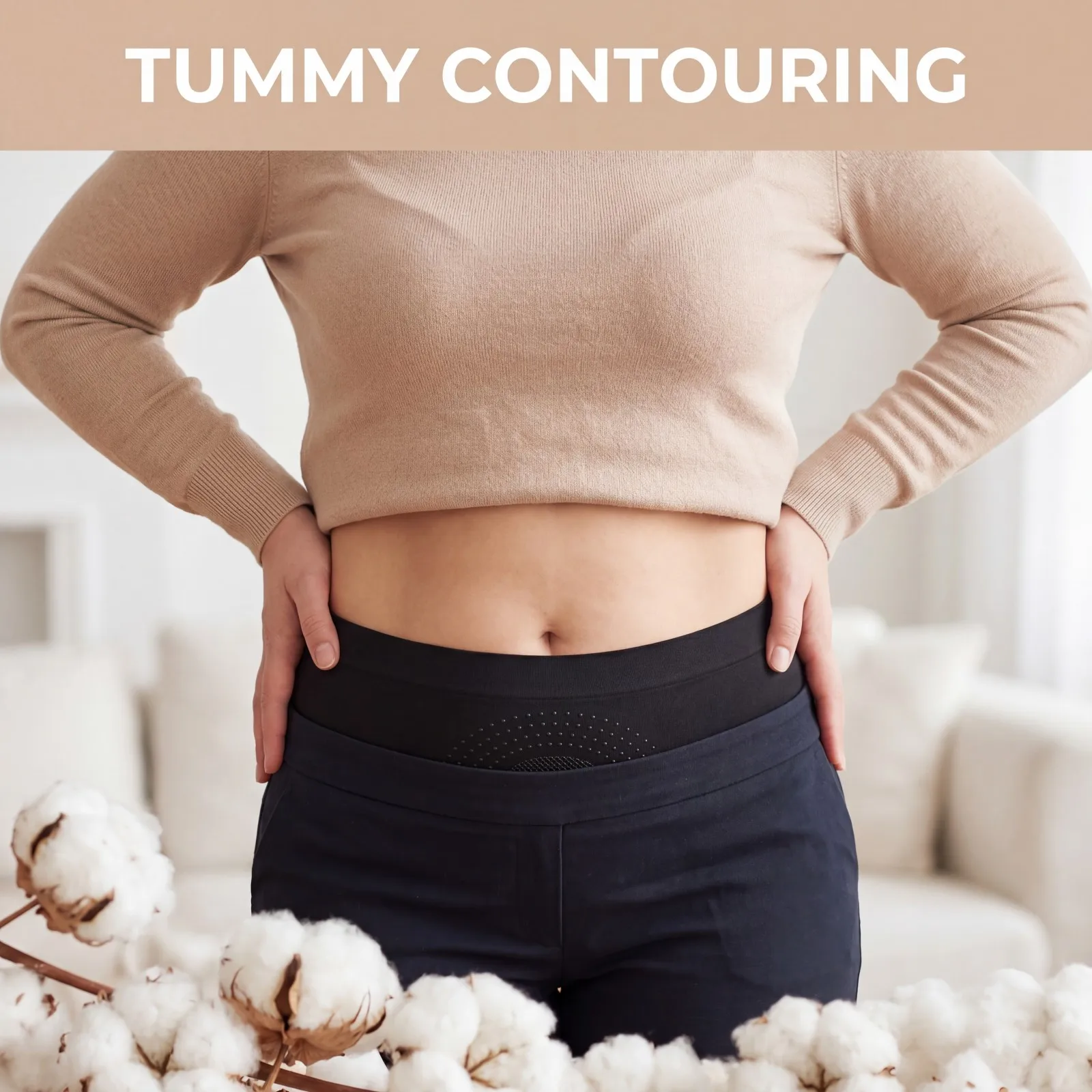 Honeycomb Tummy Control Pants High Waist Nylon Seamless Waist Trimming Slimming Breathable Skin-friendly Women Daily image 3