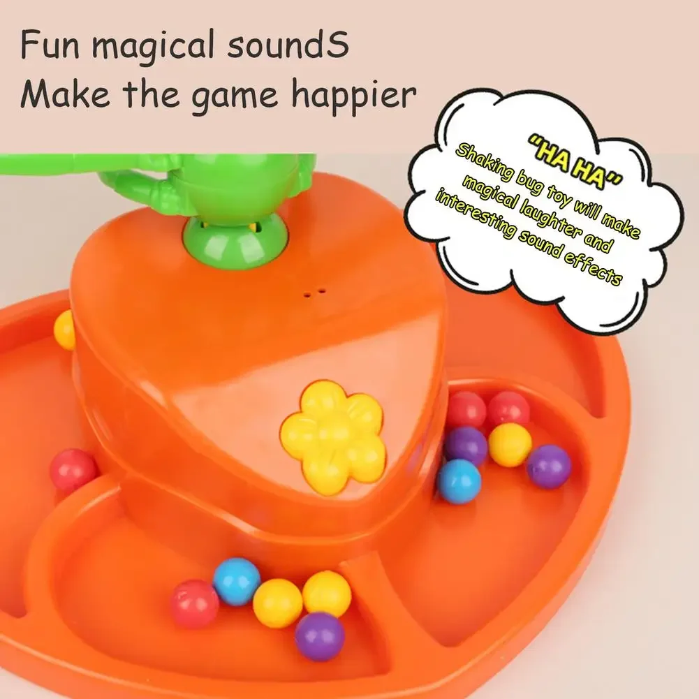 Brinquedo Interativo de Dança Elétrico para Crianças, Jogo de Quebra-Cabeça de Mesa, Brinquedo Lagarta que se Agita para Atividades Divertidas em Festas