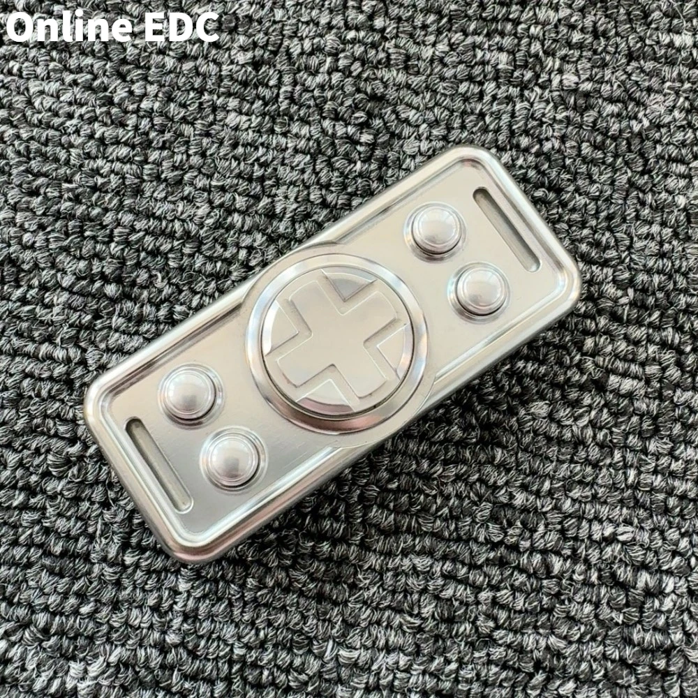 Jouets EDC d'occasion YOLO EDC Gamer 1.0 en acier inoxydable Fidget Spinner jouet anti-Stress Fidget jouets pour adultes Fidget Spinners