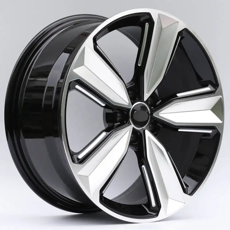 

New Forged Aluminum Alloy Wheel Hub Multi Spoke Design Black Finish OEM Brand Universal Fitment Alloy Passenger Car Wheels