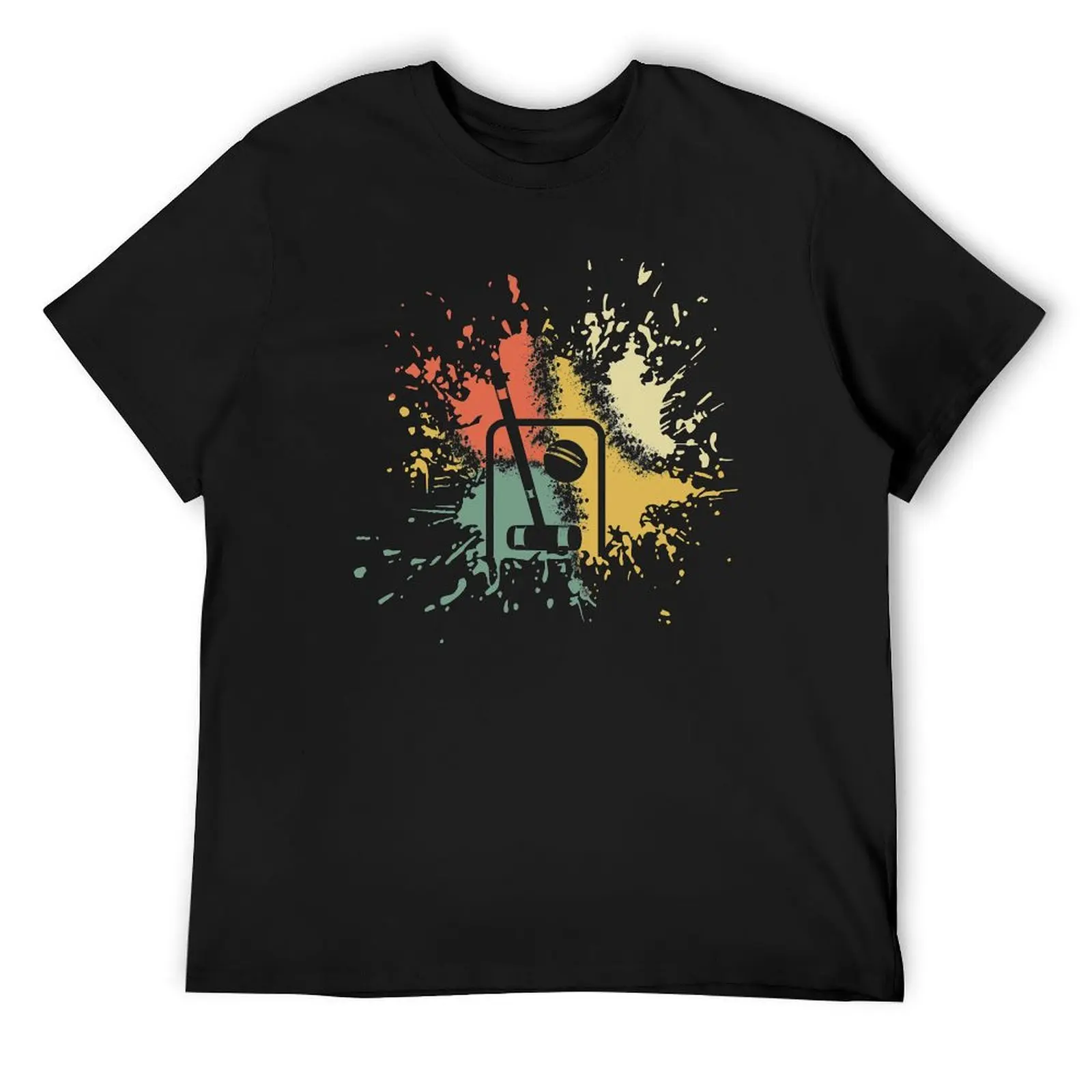 

CROQUET INK SPLASH T-Shirt plus sizes tshirts personalised customs design your own Blouse vintage t shirt men