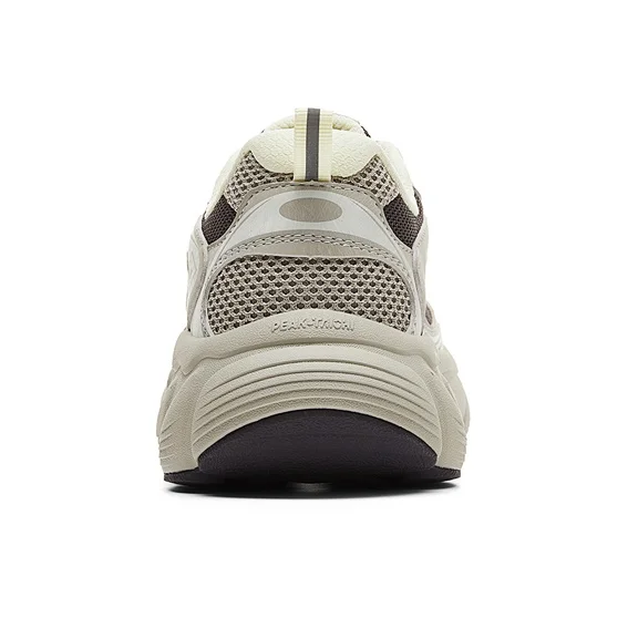 PEAK Taichi Conch Shoes Cushioning Abrasion Resistant Lightweight Breathable Chunky Sneakers Women's Stone Green DE2630002