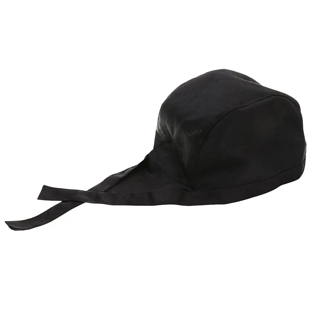 Chefs Herren Damen Catering Clubber,Cooks,Butchers Uniformmütze – Schwarz