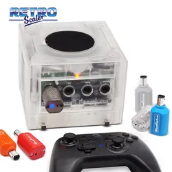 Adaptador de controladores inalámbricos de Motor BlueRetro para consola Nintendo GameCube a PS3 PS4 PS5 Switch Pro Gamesir T4 Pro Contorller