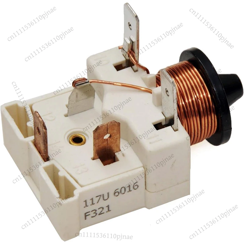 5Pcs 117U6016 Refrigerator Freezer Compressor Start Relay Motor Coil Replacement Parts