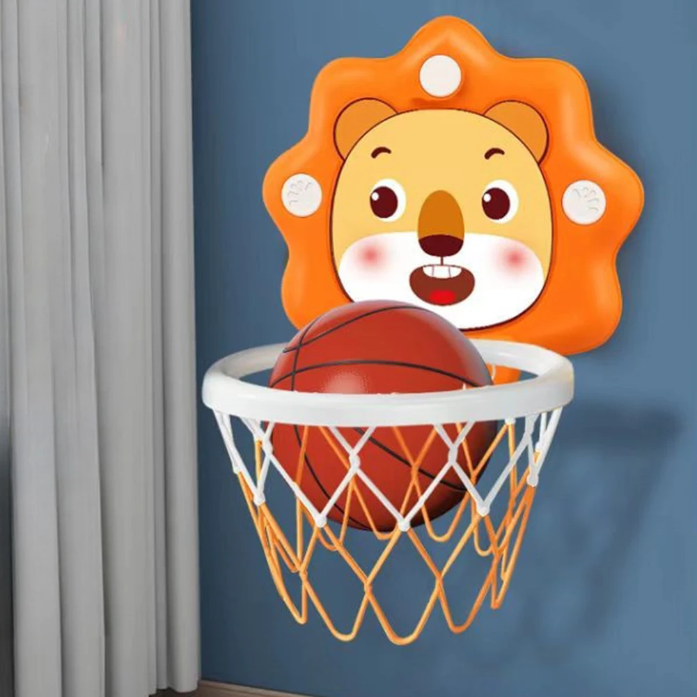 壁掛け式楽しいバスケットボールボードセット、バスケットボールフレーム、子供誕生日プレゼント、パンチフリーのバスケットボールスタンド、3歳以上幼児向け