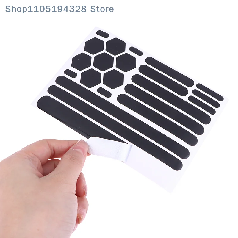 

[YA]Motorcycle Helmets Invisible Black Reflective Stickers Simple And Effective Reflective Tape For Helmets Bikes