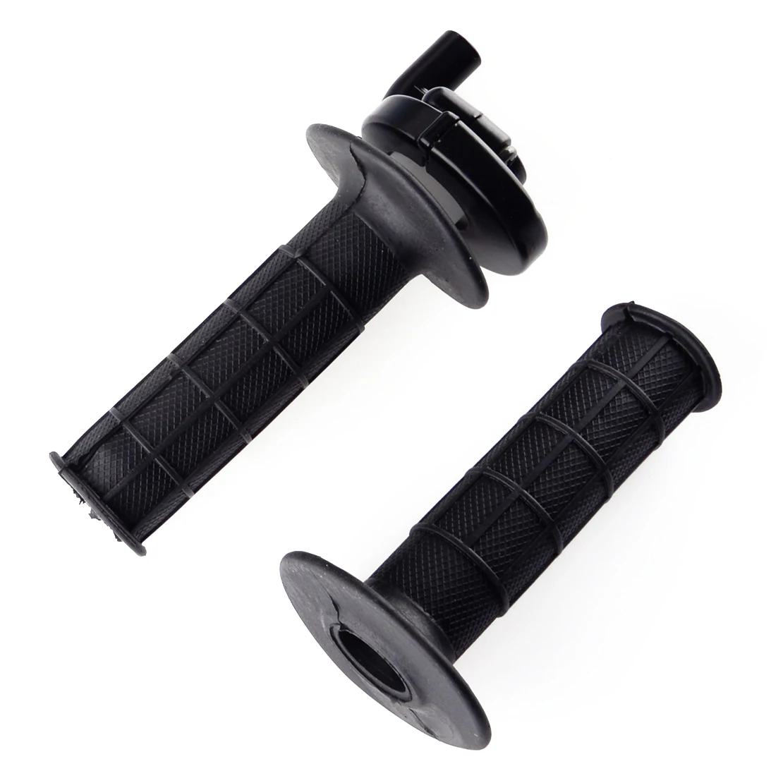 

DWCX Motorcycle 7/8" Handlebar Grip Throttle Casing Set Fit For Yamaha Suzuki Honda XR50 CRF50 XR70 CRF70 Black