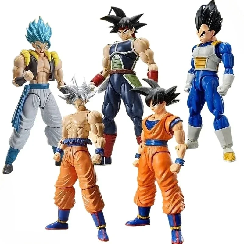 

In Stock Bandai Genuine FRS Dragon Ball Son Goku Son Gohan Vegeta Frieza Super Saiyan Anime Action Figure Assembly