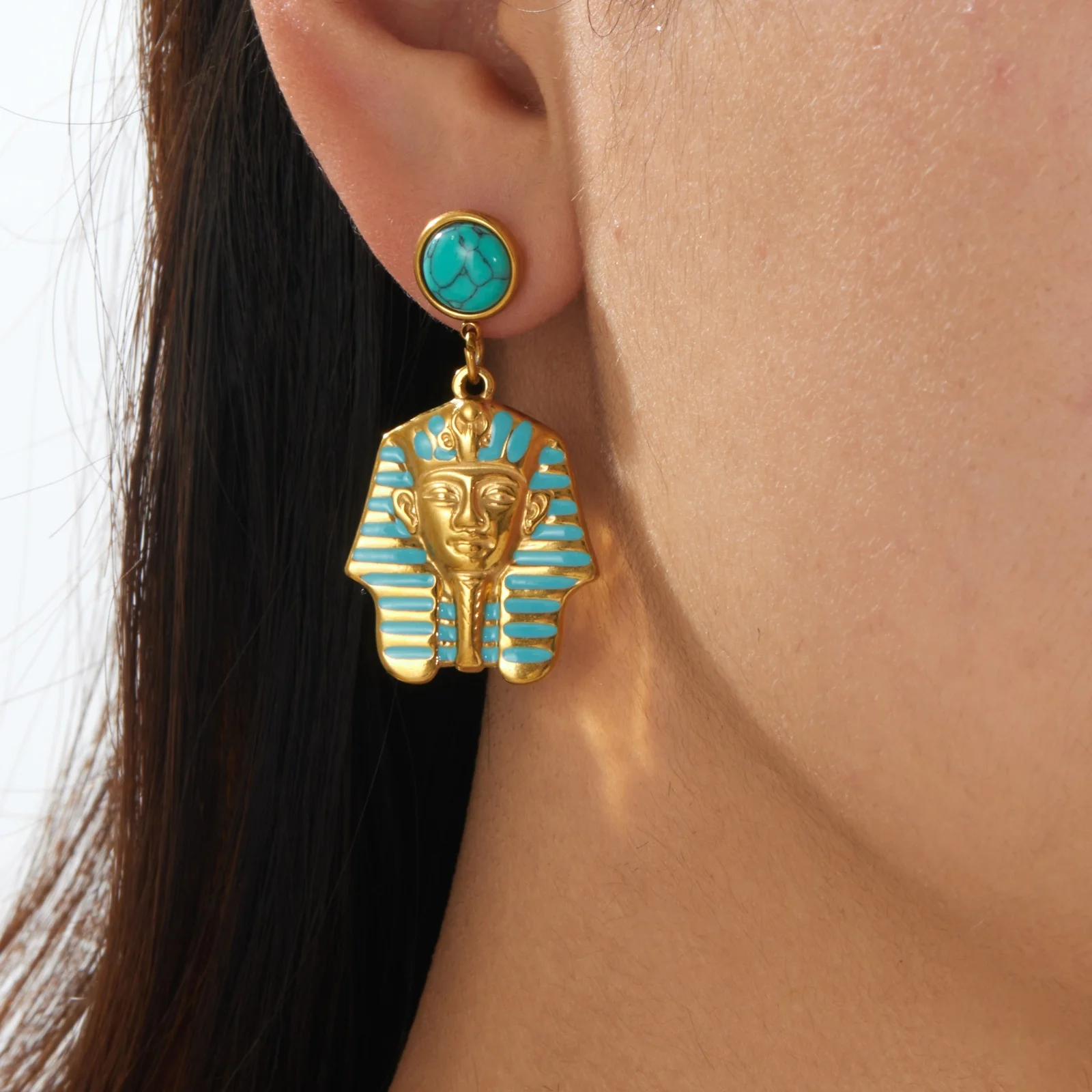 Kolczyki DIEYURO 316L ze stali – Women Accessories Egypt recenzja i cena
