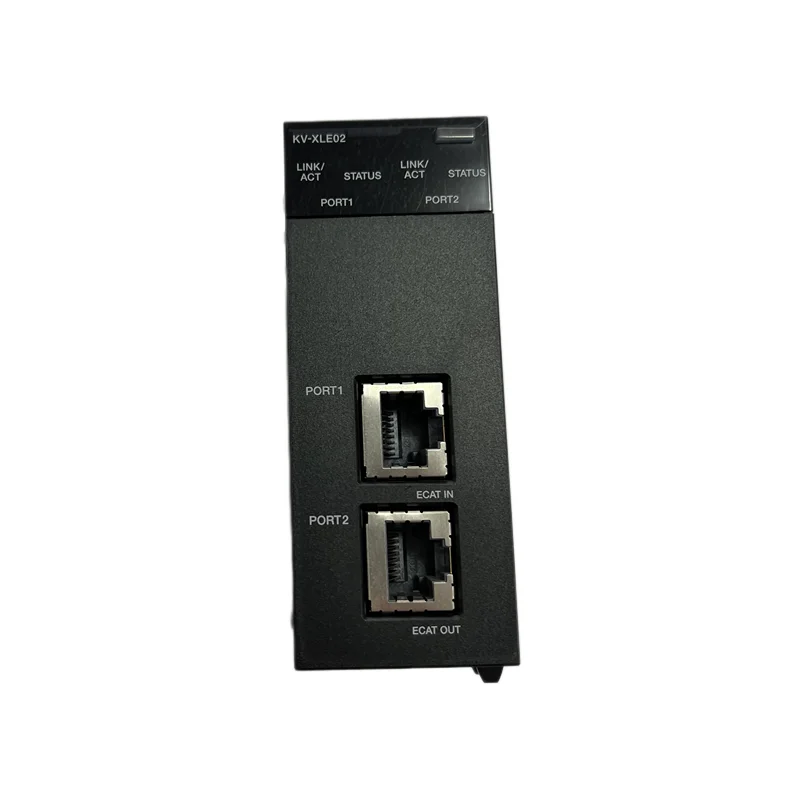 KEYENCE KV-XLE02 KV-XL402 KV-LM21V KV-XCM02 PLC Programmable Controller Ethernet Unit Used for Product Traceability in Stock