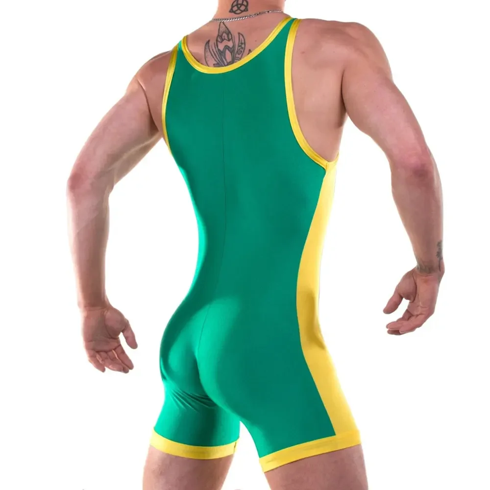 Men\'s Singlet Wrestling Suit Gym Training Wrestling Singlets Men\'s Power lift Weightlifting Custom Made Wrestling Singlets