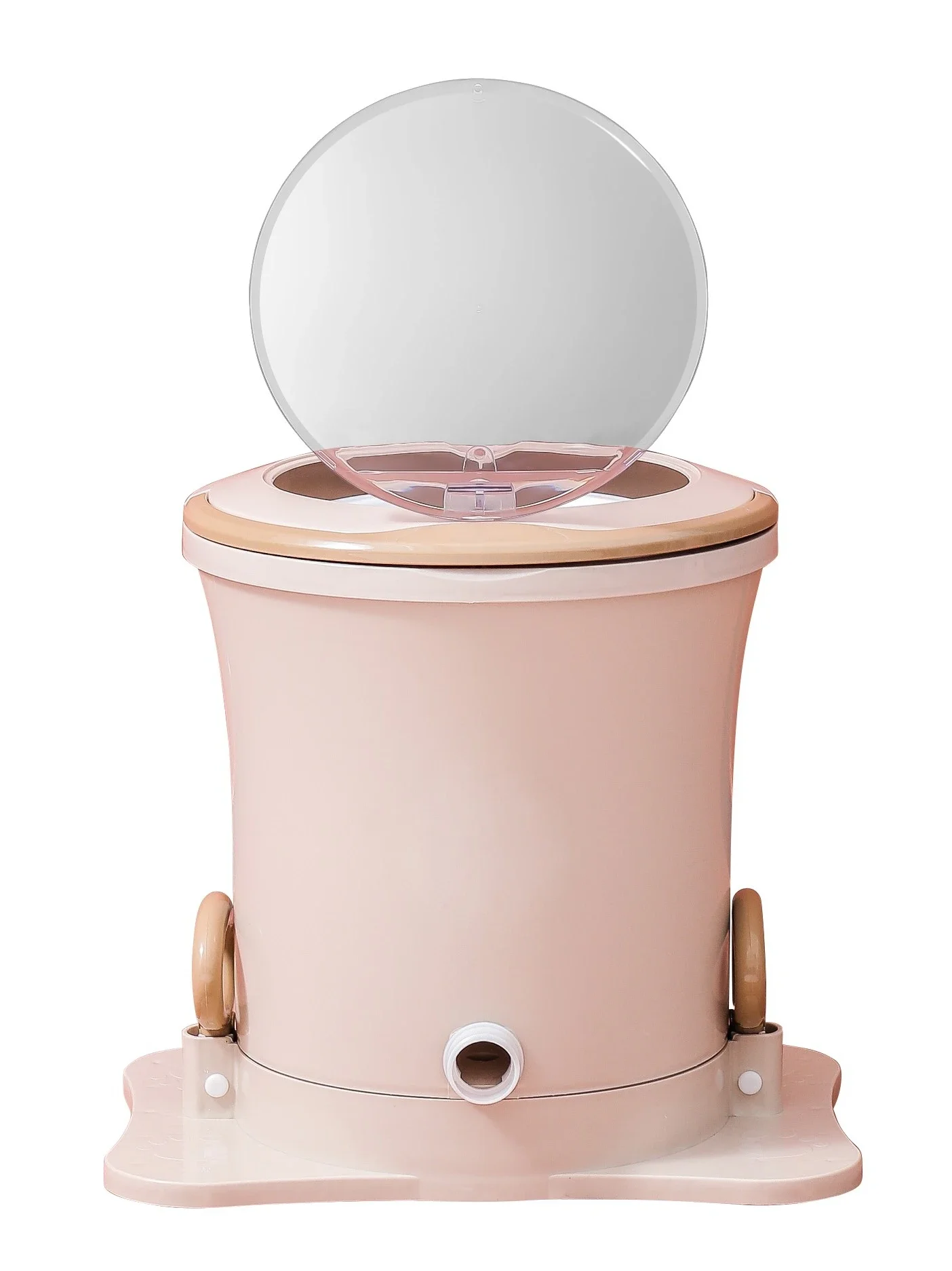 

%a Non-electric Manual Dehydrator Student Dormitory Small Hand Pull Rope Foot Step Hand Shake Dry Bucket Washing Machine