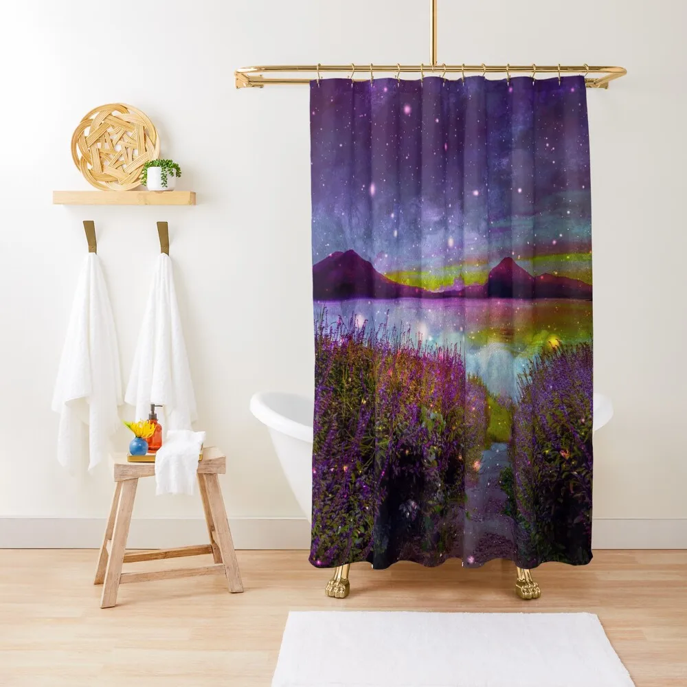 

Mystical Fairyland Landscape Shower Curtain For Bathrooms Shower Sets For Bathroom Curtain