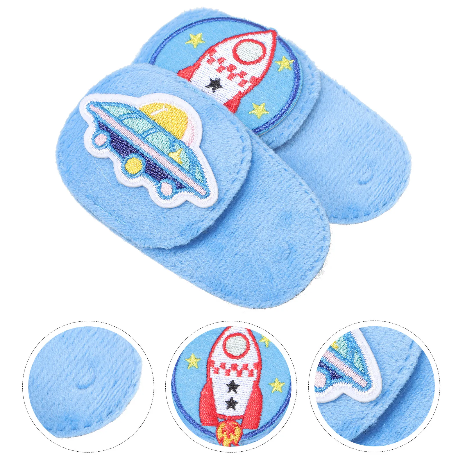 

2Pcs Single Eye Patch for Amblyopia and Strabismus Correction Adjustable Elastic Blackout Eye Mask Kids Adults