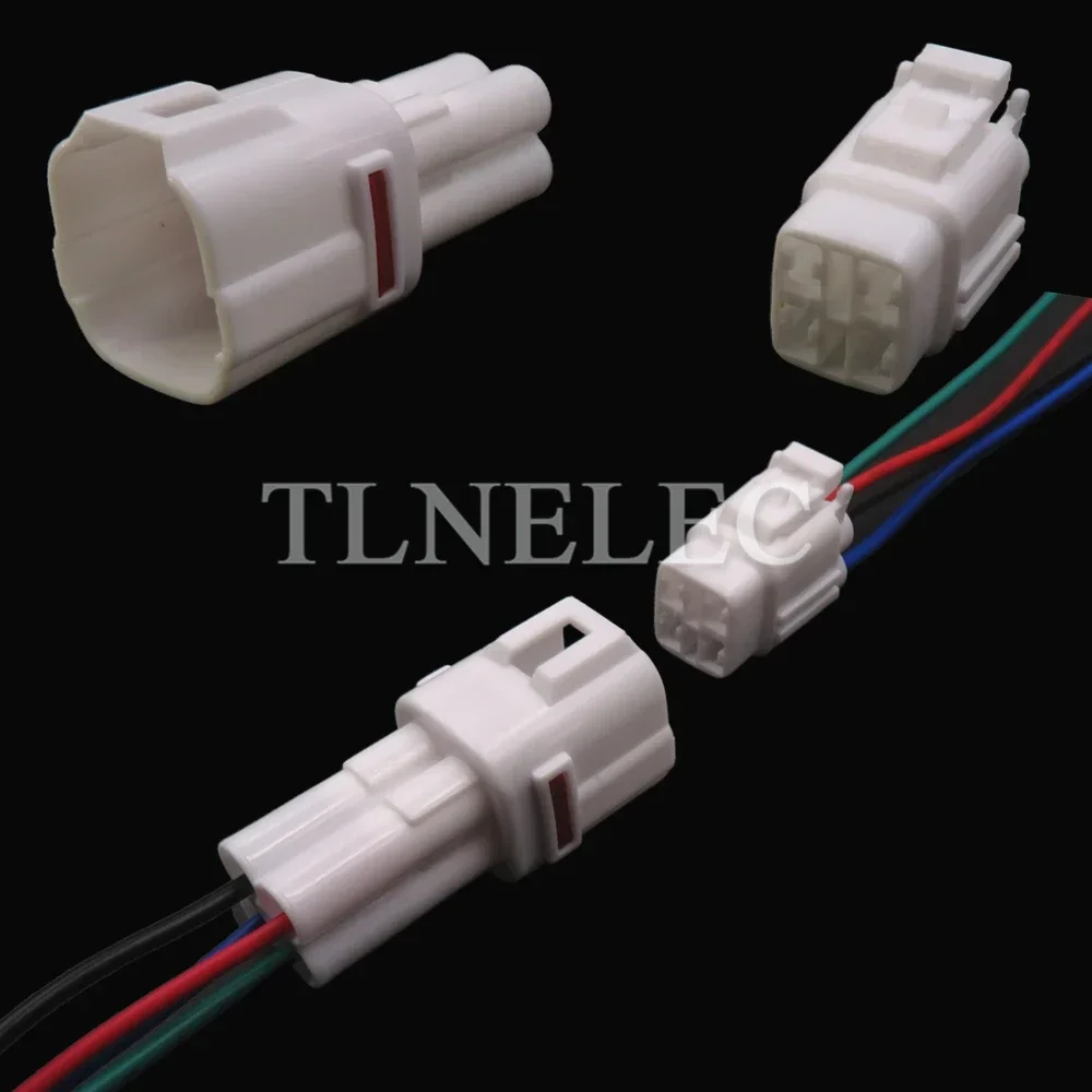 4 Pin Way Car Daytime Running Light Wire Cable Connector With Wires Automobile Sealed Sockets 6180-4771 6188-0004