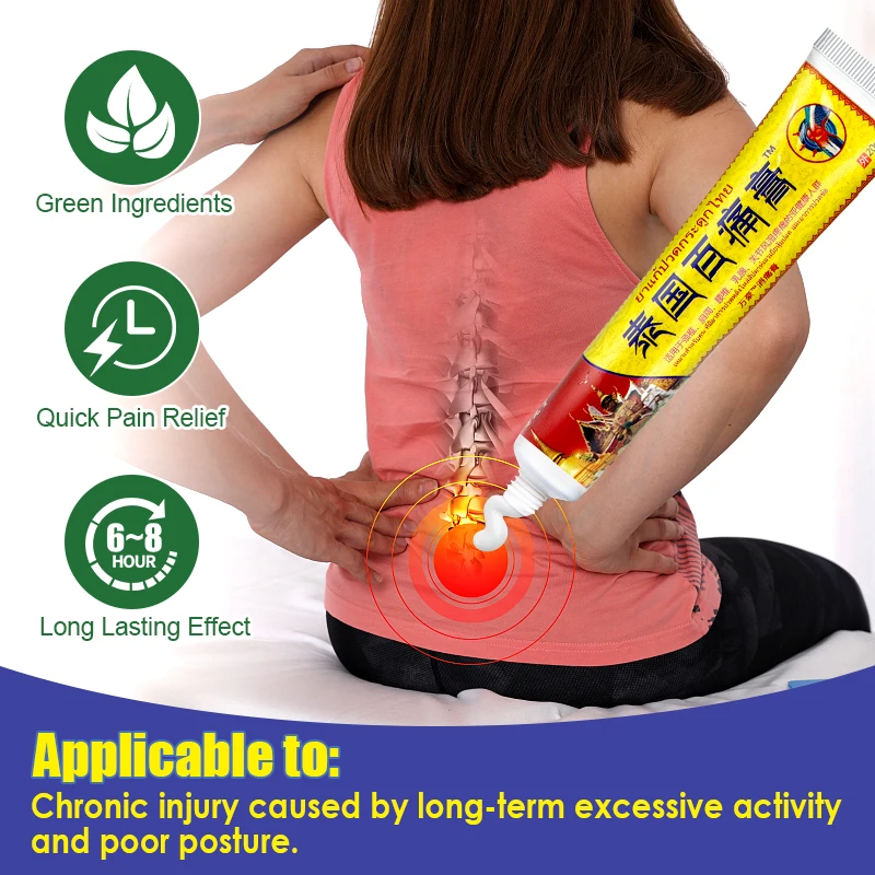 1pc Snake Oil Arthritis Analgesic Ointment Body Joint Back Neck Knee Pain Relief Cream Chinese Herbal Medical Joint Cream S098