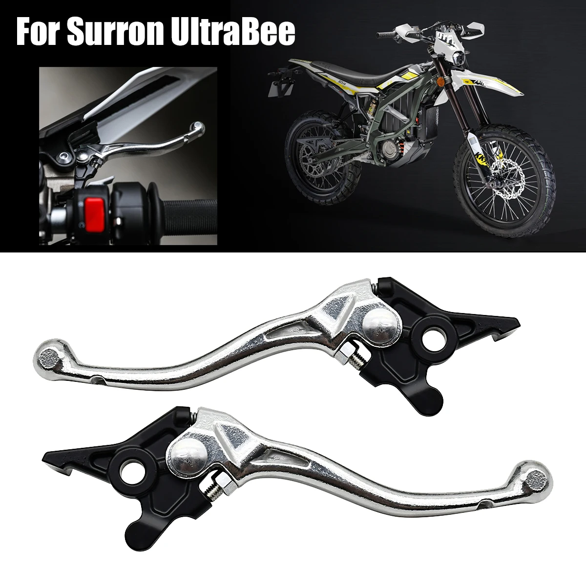 

Electric Motorcycle Original Left Right Brake Handle Lever For Surron UltraBee Electric Cross-country Bike SUR-RON Ultra Bee