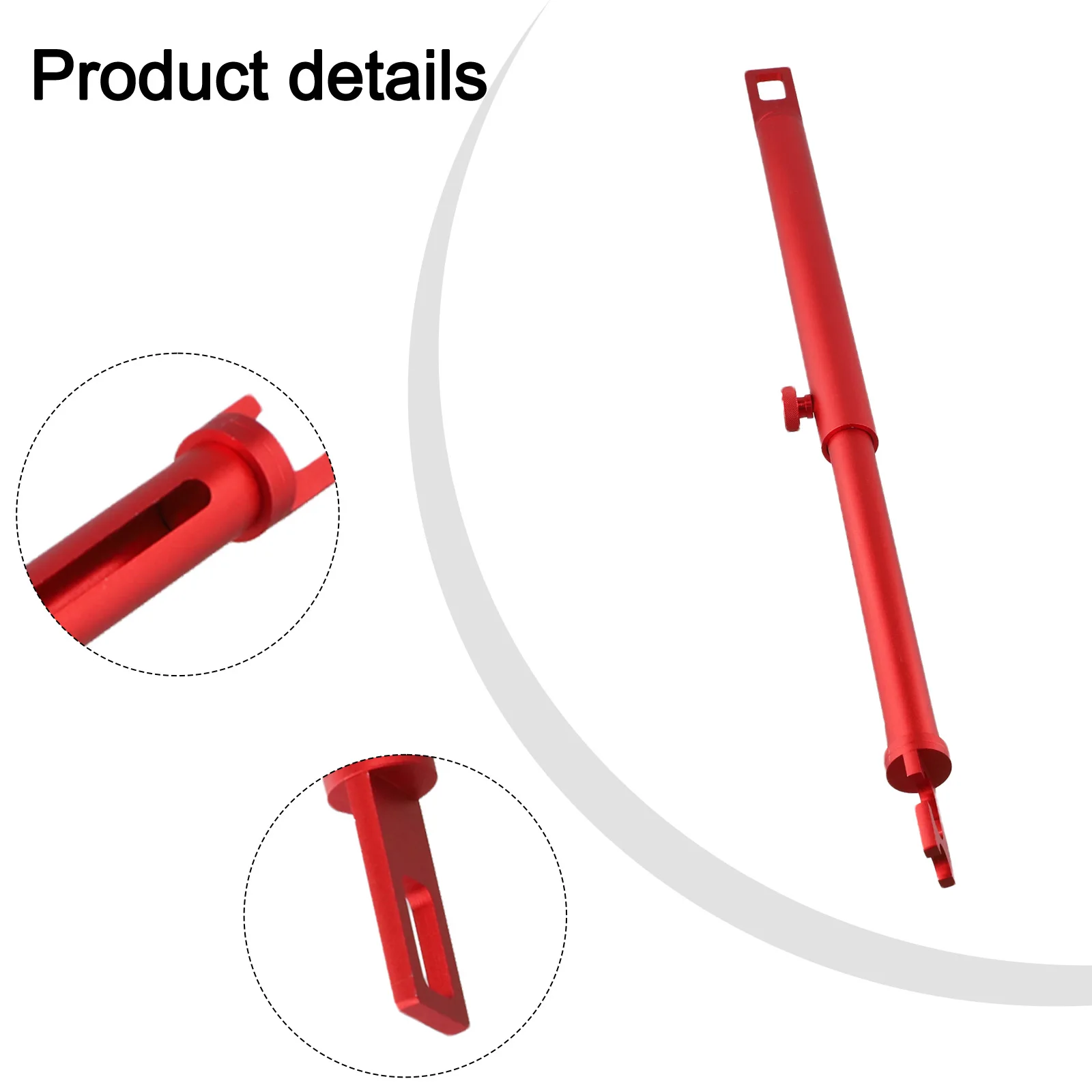 

Suspension Strut Tool Adjustable Support Pole Aluminum Alloy Construction Compatible With Most Cars For Trunk Support