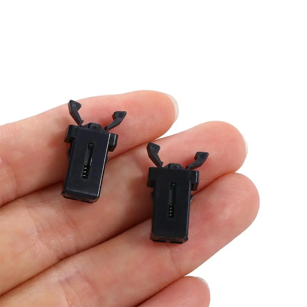 10Pcs PR-001 Catch Bin For MS Air Conditioner Set Top Box Self-Locking Door Lock Repair Clip Trash Can Buckles Switch Lock