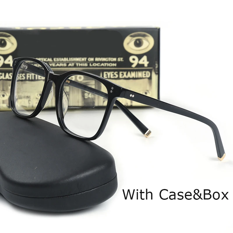 Men's TRAVIS Style Johnny Depp Vintage Acetate Glasses Frame
