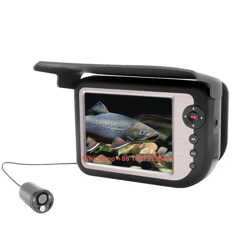 HR-5025DR Fishing Gear Wholesale 5inch 25m IR Light Fishing Underwater Mini Video for Sea Outdoor Camping 2024