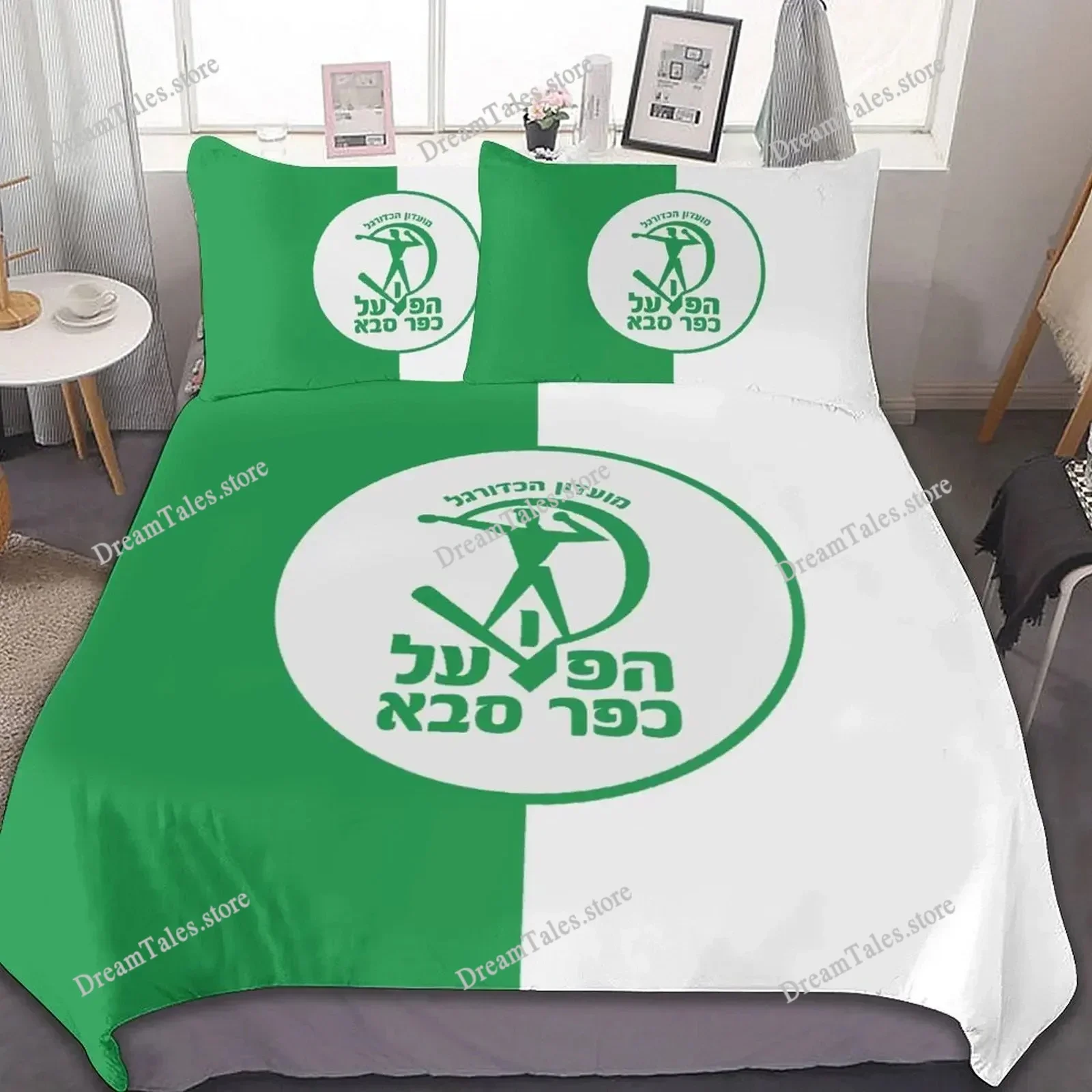 

3D Printed Hapoel Kfar Saba Bedding Set Pillowcase Duvet Cover Double Twin Full Queen King Adult Kids Bedclothes Quilt Cover